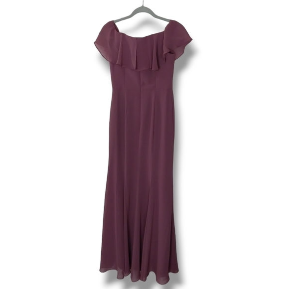 NWT Social Bridesmaids Fit n' Flare Dress in Dusty Rose $231 - Picture 5 of 7